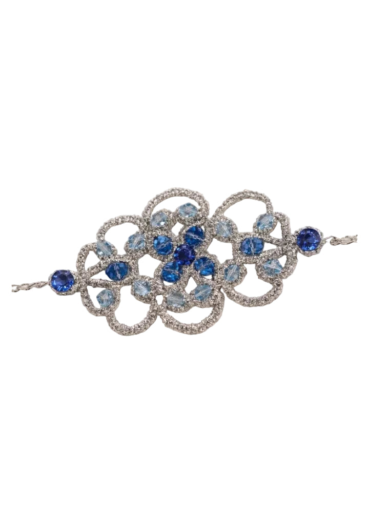 Bracciale in pizzo chiacchierino