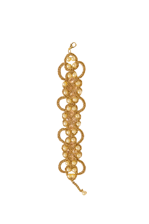 Bracciale in pizzo chiacchierino