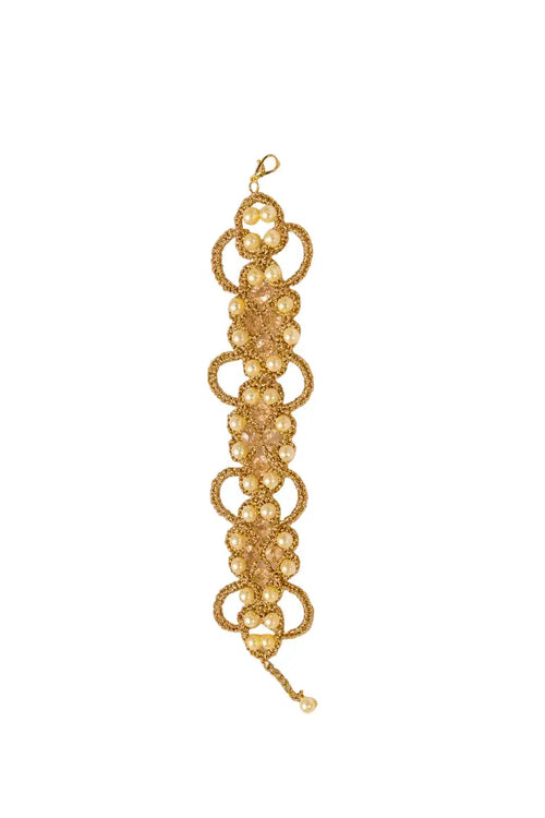 Bracciale in pizzo chiacchierino MeyTeyCreazioni