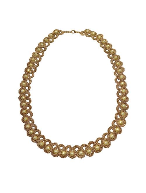 Collana in pizzo chiacchierino MeyTeyCreazioni
