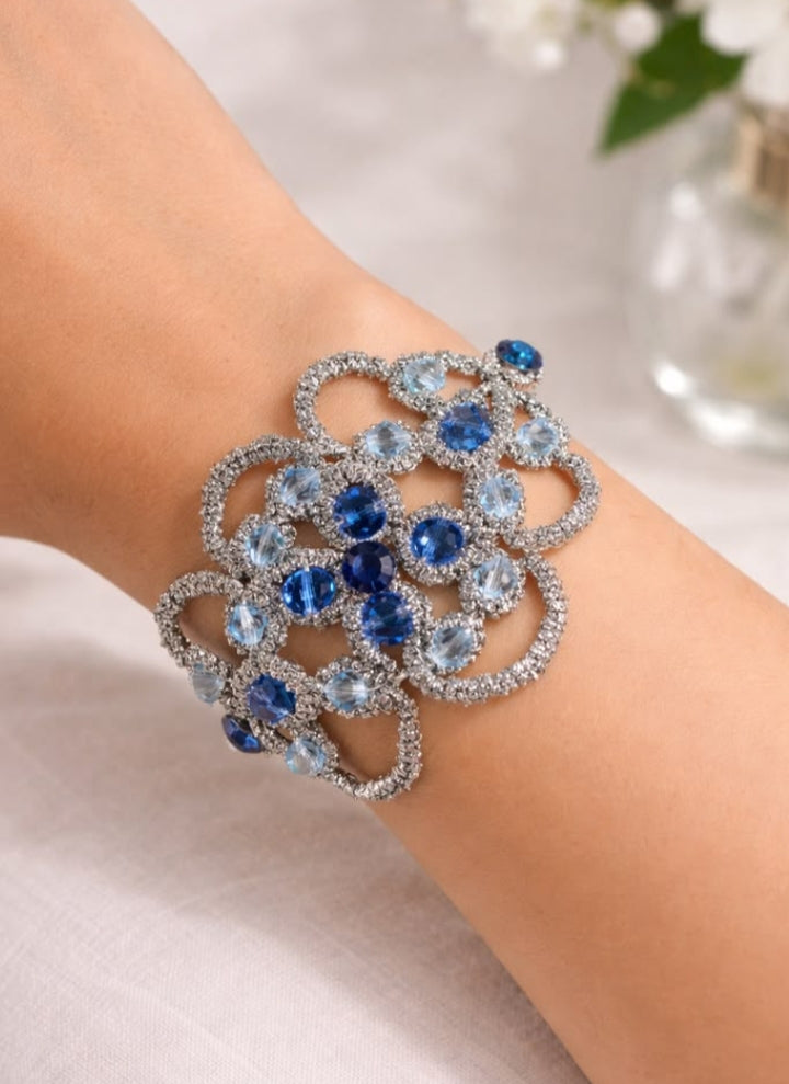 Bracciale in pizzo chiacchierino