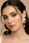 Orecchini in pizzo chiacchierino